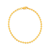 22K Gold Radiant Orb Bracelet
